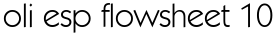oli esp flowsheet 10