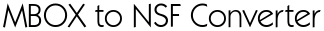 MBOX to NSF Converter
